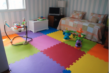 Piso Emborrachado Infantil 